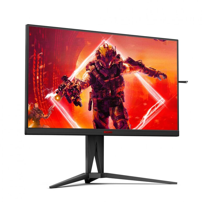 Monitor aoc ag275qz/eu 27 inch, panel type: ips, backlight: wled, resolution: 2560x1440, aspect ratio: 16:9,  refresh rate:240hz, response time gtg: 1ms, contrast (static): 1000:1, contrast (dynamic): 80m:1, viewing angle: 178º(r/l), 178º(u/d), color gamu,  Monitoare LED | electropc.ro