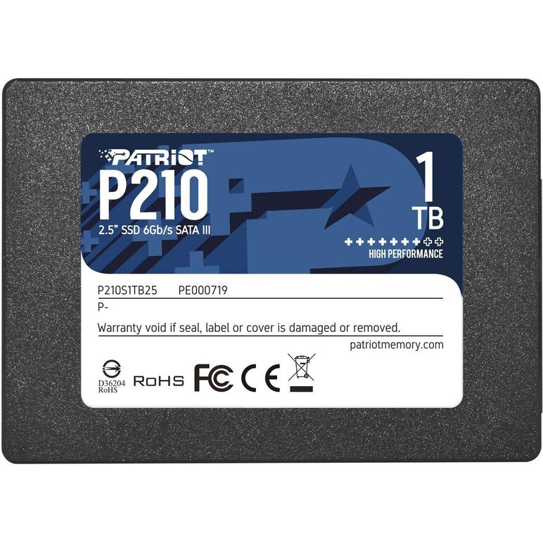 Ssd patriot p210, 1tb, sata iii,  SSD-uri Interne | electropc.ro